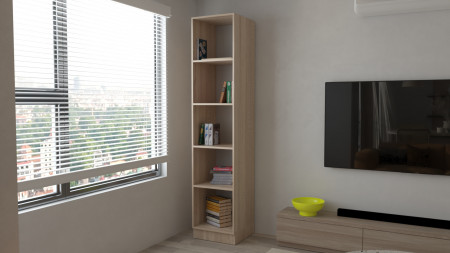 Шкаф-пенал открытый ViA- Сити С-1