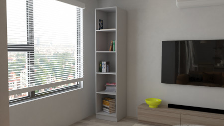 Шкаф-пенал открытый ViA- Сити С-1