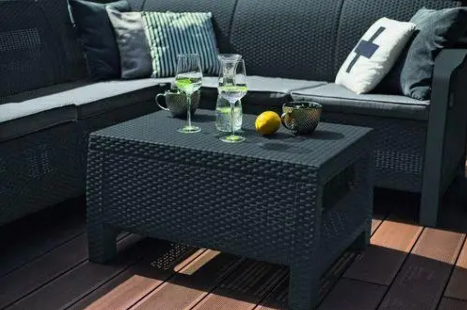 Комплект садовой мебели ECO- Keter Bahamas Relax, графит