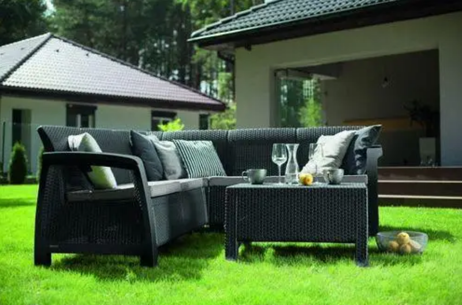 Комплект садовой мебели ECO- Keter Bahamas Relax, графит