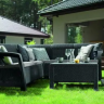 Комплект садовой мебели ECO- Keter Bahamas Relax, графит