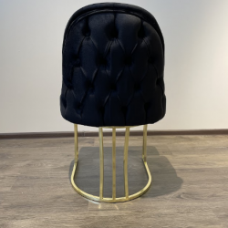 Стул Art-Deco EXI- RODOS DARK GRAY BF28HD GOLD