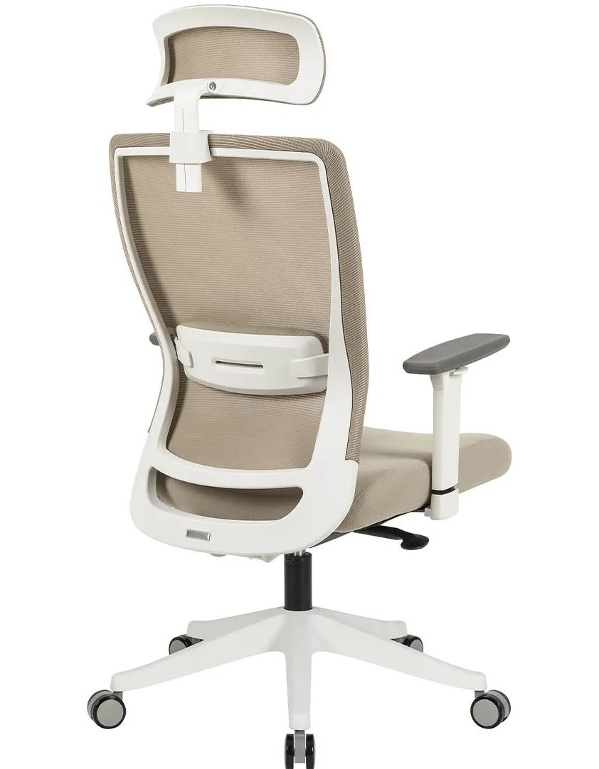 Крісло для оператора LUX- OPTI-ON BEIGE ергономічне