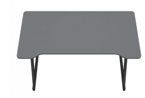 Стол компьютерный AMF- Dexter черный графит/ серый шифер