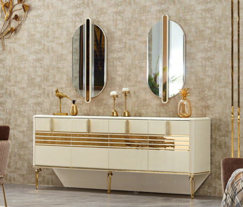 Консоль Art-Deco EXI- Берлин с 2-мя зеркалами