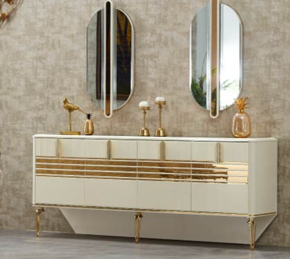 Консоль Art-Deco EXI- Берлин с 2-мя зеркалами