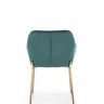Фото №2 - Мягкое кресло для отдыха PL- HALMAR K-306 темно-зеленый