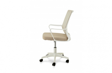 Стул компьютерный BIO- Веб (белый/бежевый) 