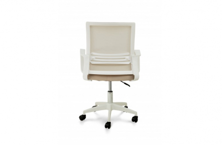 Стул компьютерный BIO- Веб (белый/бежевый) 