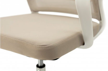 Стул компьютерный BIO- Веб (белый/бежевый) 