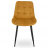 Стул обеденный MEBEL ELITE CHRIS горчичный велюр