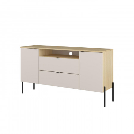 Комод на 2 двери и 2 ящика Helvetia ORE 24LKOG26 (дуб Линдберга/кашемир)