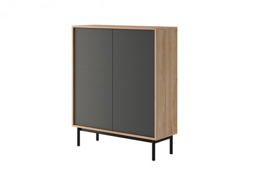 Комод PIASKI BASIC BKD104, ЛДСП Джексон Гикори, 104х126х39см