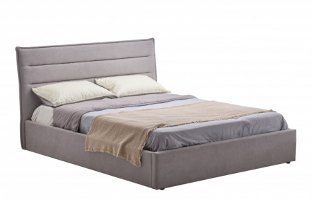 Кровать с подъемным механизмом BIO- Оливия (светло-серый) 