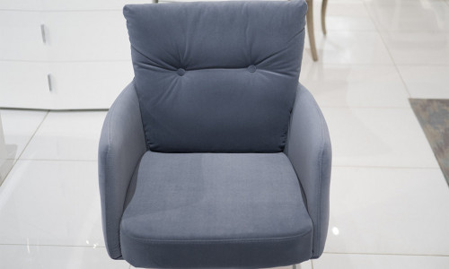Стул обеденный поворотный TOP- Chairs Честер (серый)