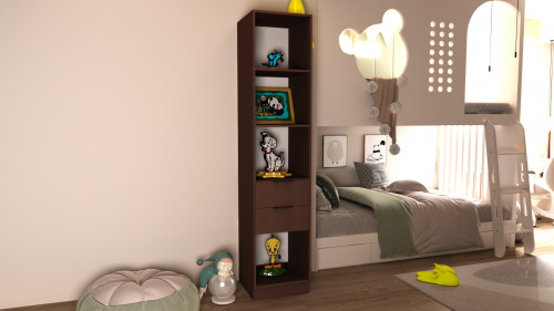 Шкаф-пенал открытый на 2 шухляды ViA- Сити С-2