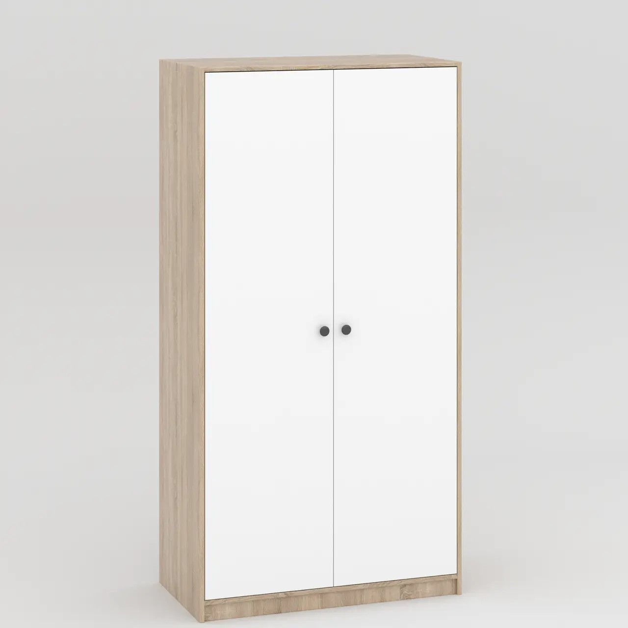 Шкаф детский 195х80х52 cм KOD- ШК-80 Д (белый фасад)