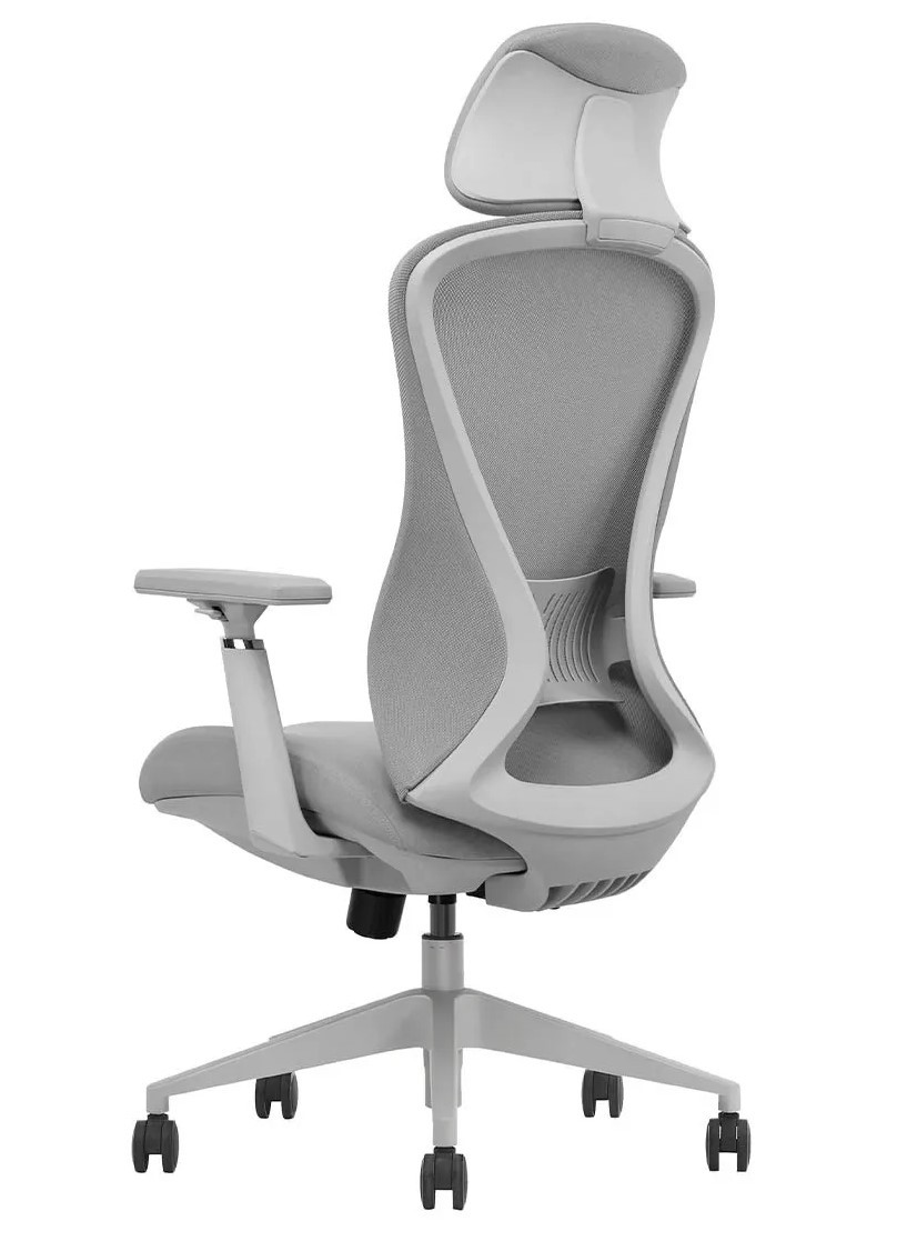Крісло для оператора LUX- K2-GH-02 GREY ергономічне