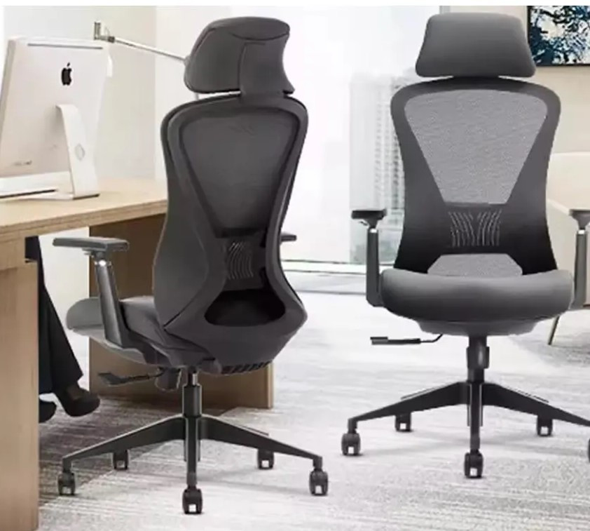 Крісло для оператора LUX- K2-GH-02 GREY ергономічне