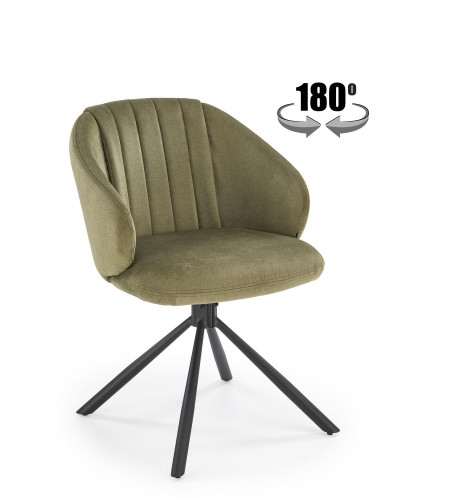 Стул обеденный Halmar K-533 (капучино, оливковый, пепельный)