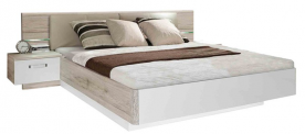 Кровать двухспальная PL- Forte RONDINO RDNL182B (180х200)