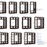 Фото №7 - Шкаф-купе MLX- Стандарт 1 (ДСП/Зеркало с рисунком пескоструй, 2 двери)