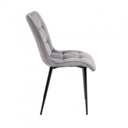 Стул обеденный Avn- EVA Light Grey Velvet 