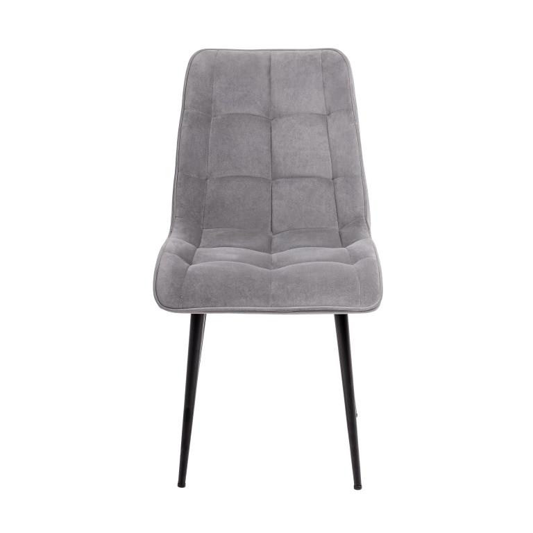 Стул обеденный Avn- EVA Light Grey Velvet 