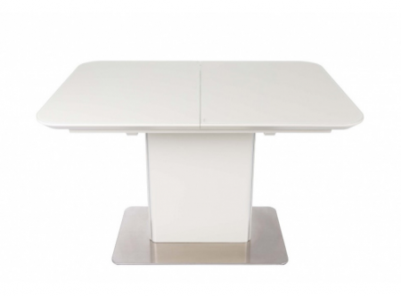 Стол обеденный модерн NL- Barrie 120/160*80 белый