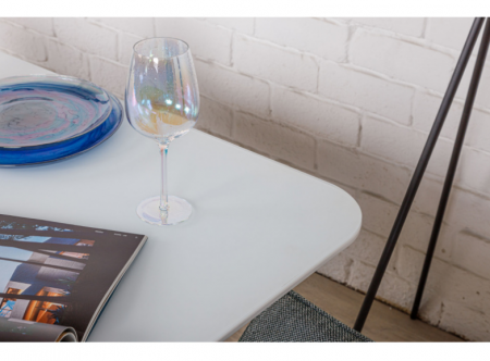 Стол обеденный модерн NL- Barrie 120/160*80 белый