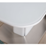 Стол обеденный модерн NL- Barrie 120/160*80 белый