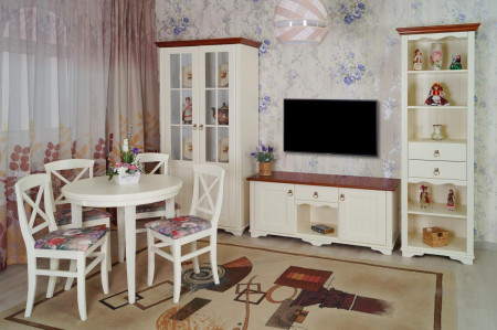 Шкаф - витрина 2-х дв. MBC- Марсель Прованс 