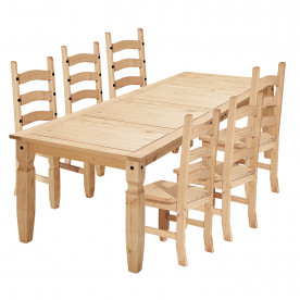 IDEA стол + 6 стульев КОРОНА 4434