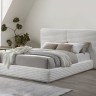 Кровать двуспальная HALMAR MADERA 160 (кремовый) 160х200