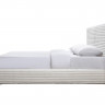 Кровать двуспальная HALMAR MADERA 160 (кремовый) 160х200