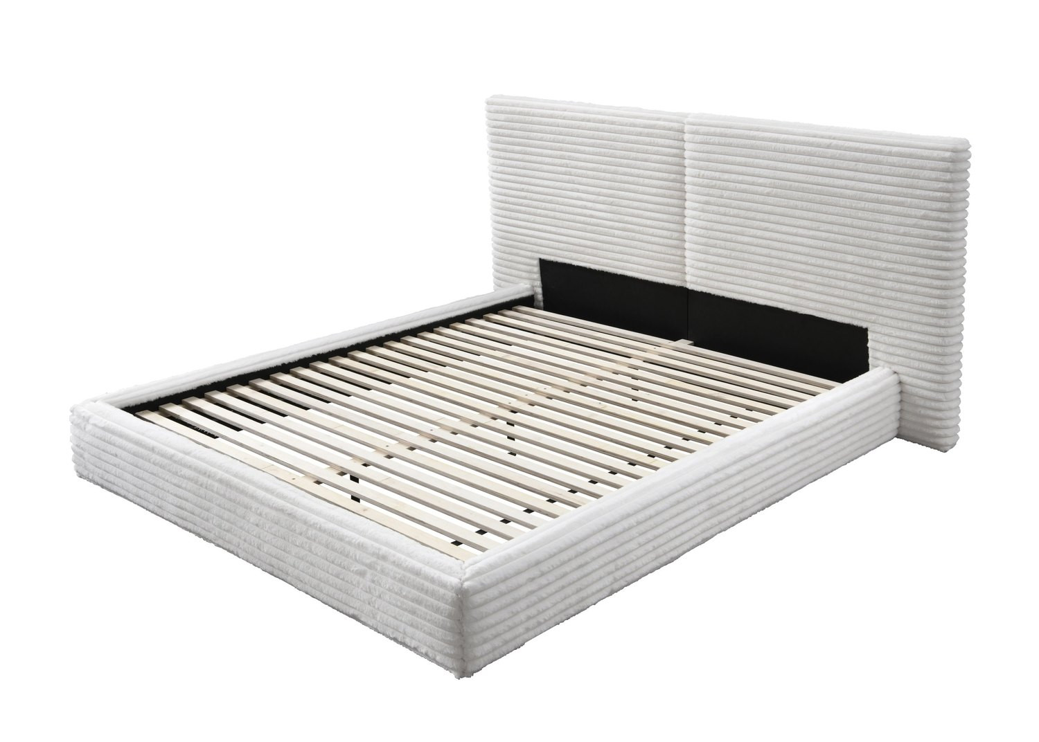 Кровать двуспальная HALMAR MADERA 160 (кремовый) 160х200
