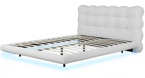 Кровать с подьемным механизмом CRV- Mellow Swan feather 160*200 . 180*200 c подсветкой