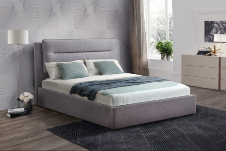 Кровать с подъемным механизмом BIO- Виолла (серый)  