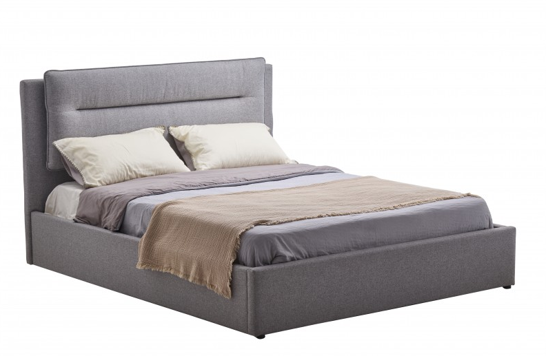 Кровать с подъемным механизмом BIO- Виолла (серый)  