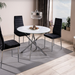 SIGNAL PL- Стол круглый Agis мрамор