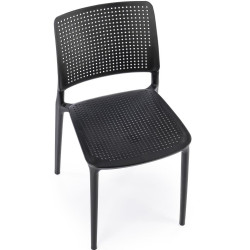 Стул HALMAR K514 черный/белый/мята/голубой/оранжевый