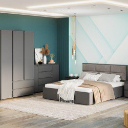 Спальня (модульная) EVR- Лайт-4 графит