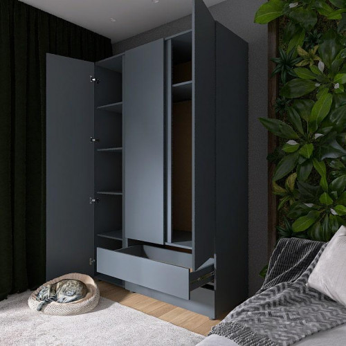 Спальня (модульная) EVR- Лайт-4 графит