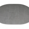 Стол раскладной INI- GENEWA CERAMIC 105(140)*105 серый/черный