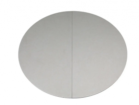 Стол раскладной INI- GENEWA CERAMIC 105(140)*105 серый/черный