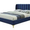 ​Кровать двуспальная 160х200 см TOP- Лея​ синий