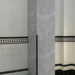 Шкаф-пенал с полками на 1 дверь ViA- Сити С-3