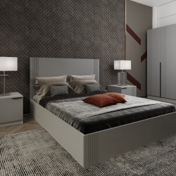 Спальный комплект ViA- APC (серый)