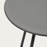 Стол круглый уличный Kave Home MONTJOI J0400004NN02 (серый)