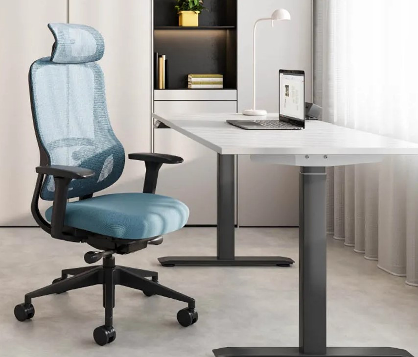 Крісло для оператора LUX- S3-BH BLACK ергономічне